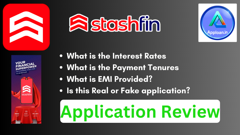 stashfin loan app review