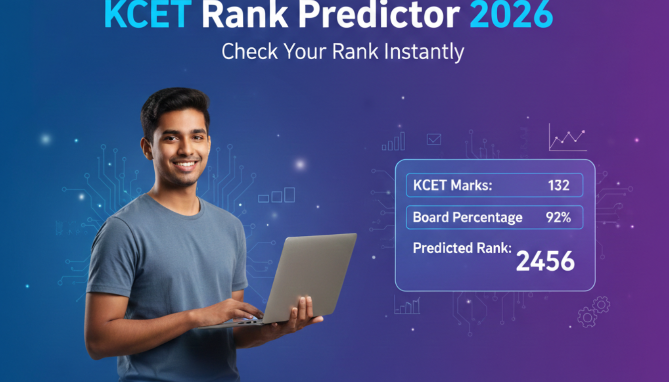 KCET Rank Predictor Tool