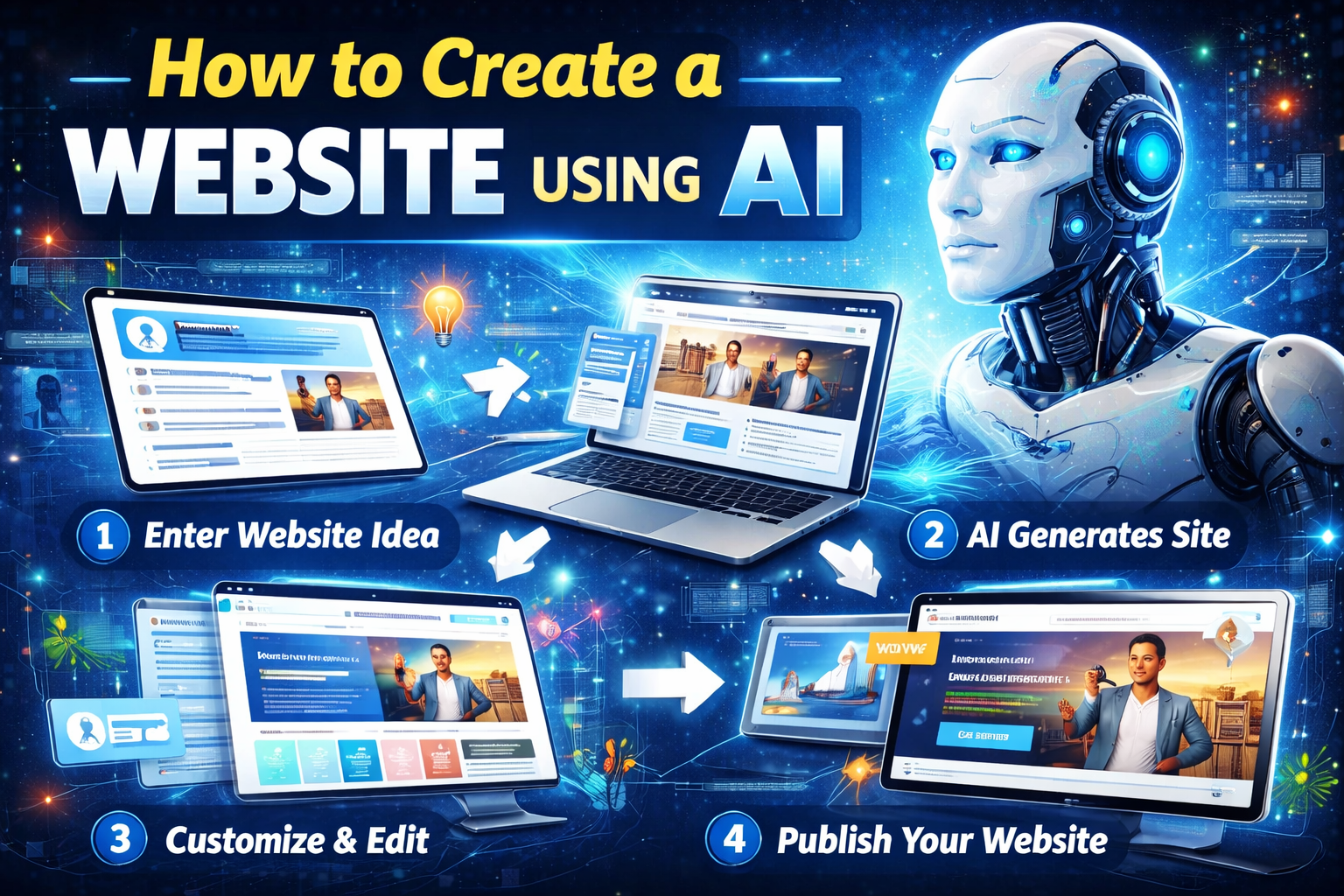 How to Create a Website Using AI in 2026 – Step-by-Step Guide for ...
